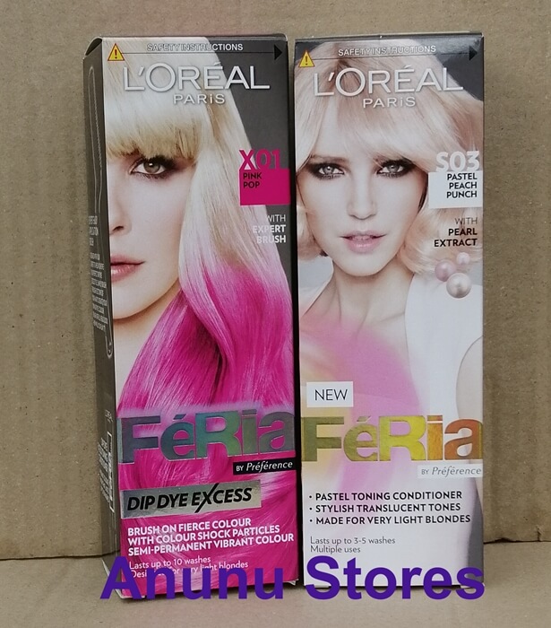 L'Oreal Feria Hair Colourant By Preference